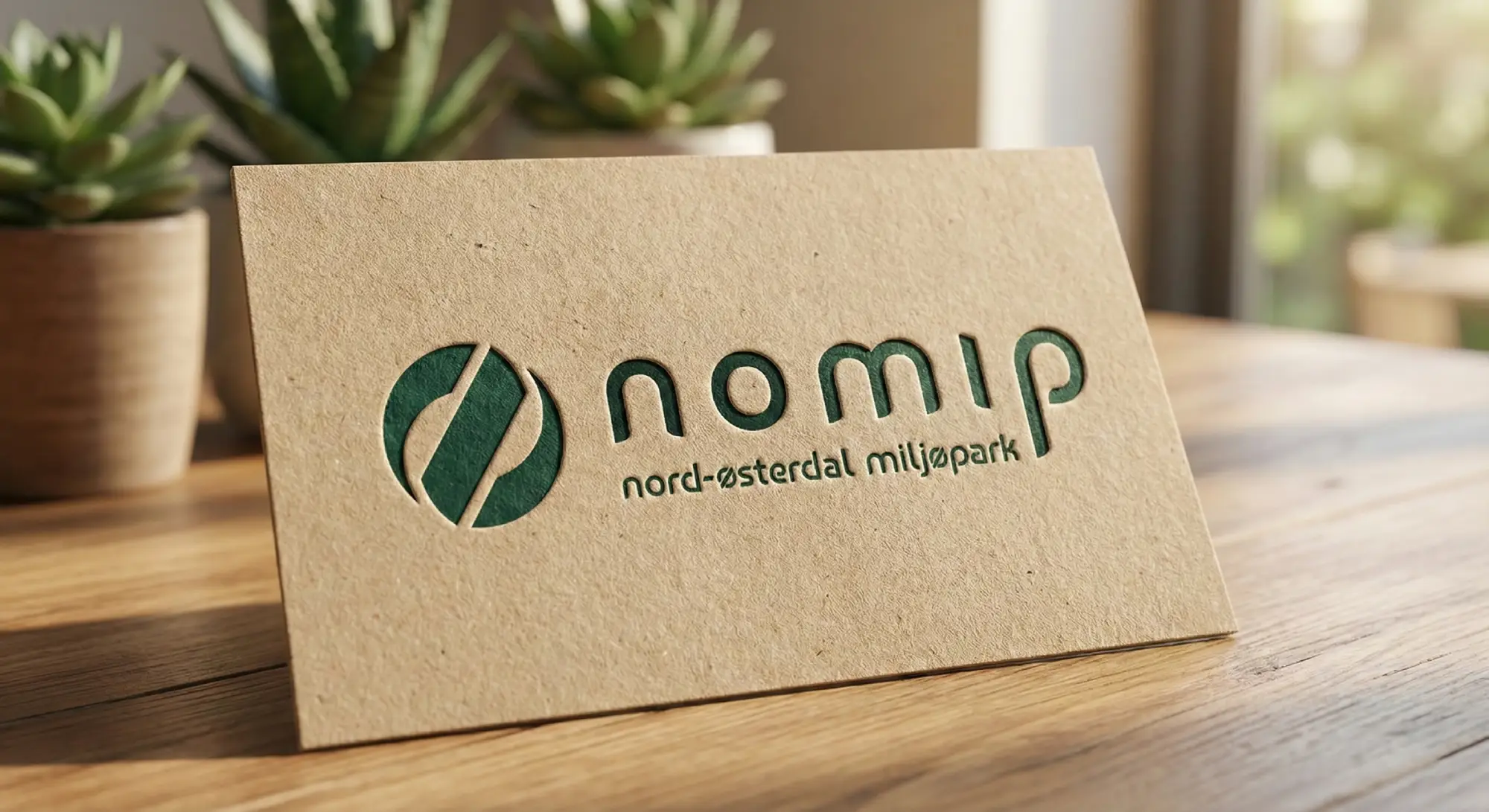 Nord-Østerdal Miljøpark — Logo, tospråklig nettside og konseptillustrasjoner