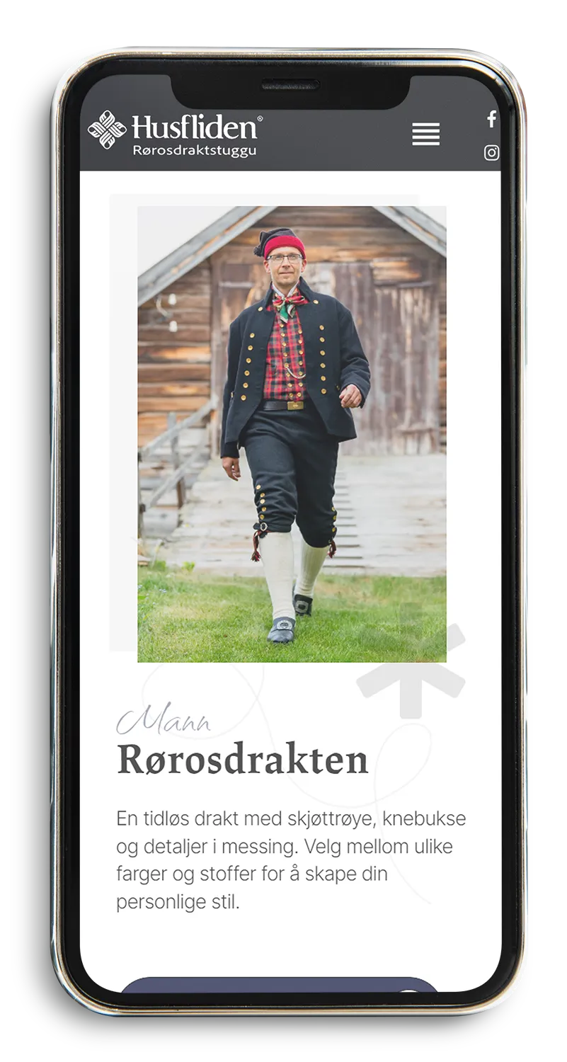 Husfliden Røros — Ny nettside, og kompetanseheving for en institusjon siden 1934, bilde 1
