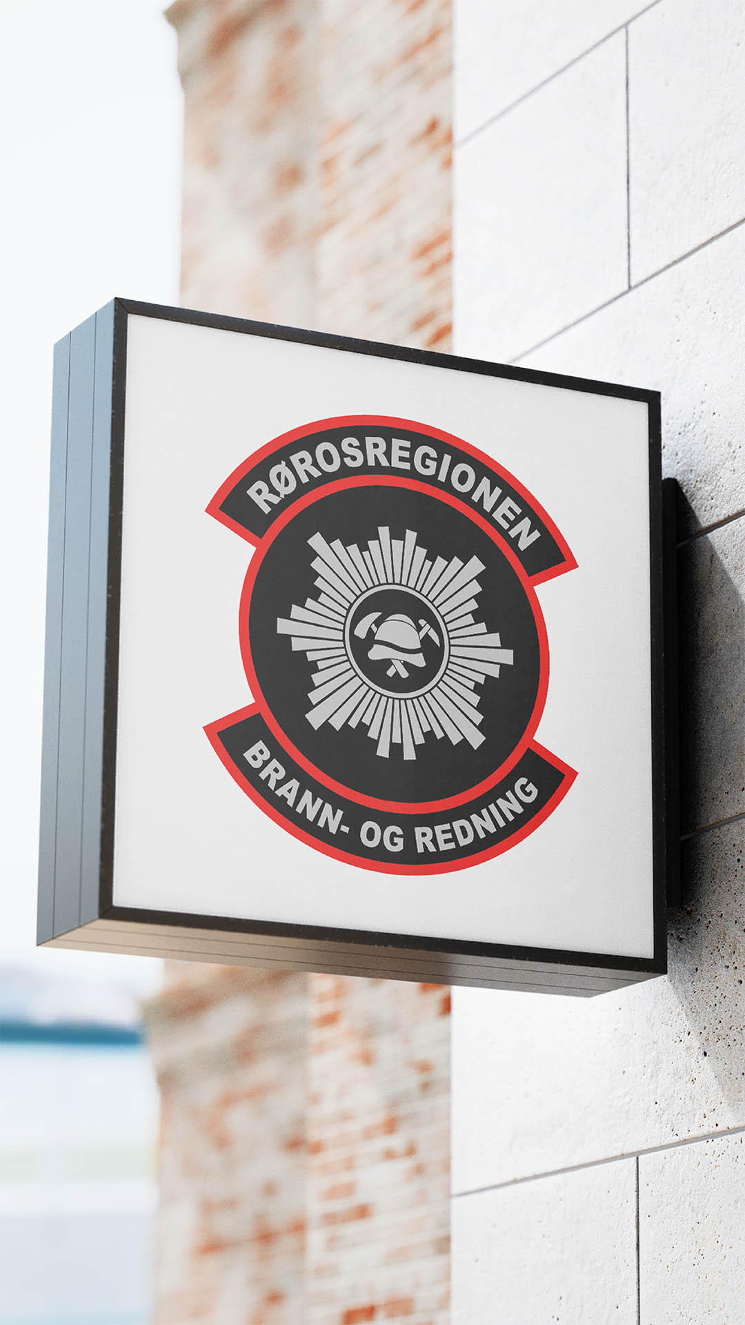 Rørosregionen brann og redning skilt