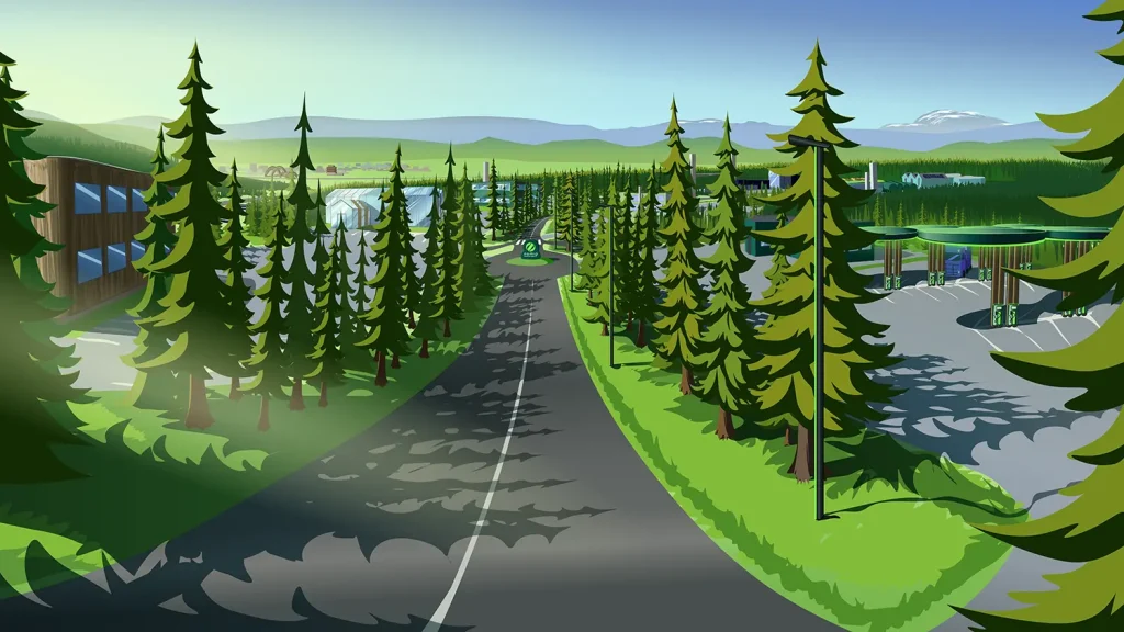 Nord-Østerdal Miljøpark — Visuell profil og konsepttegninger for Nord-Østerdal Miljøpark, bilde 2