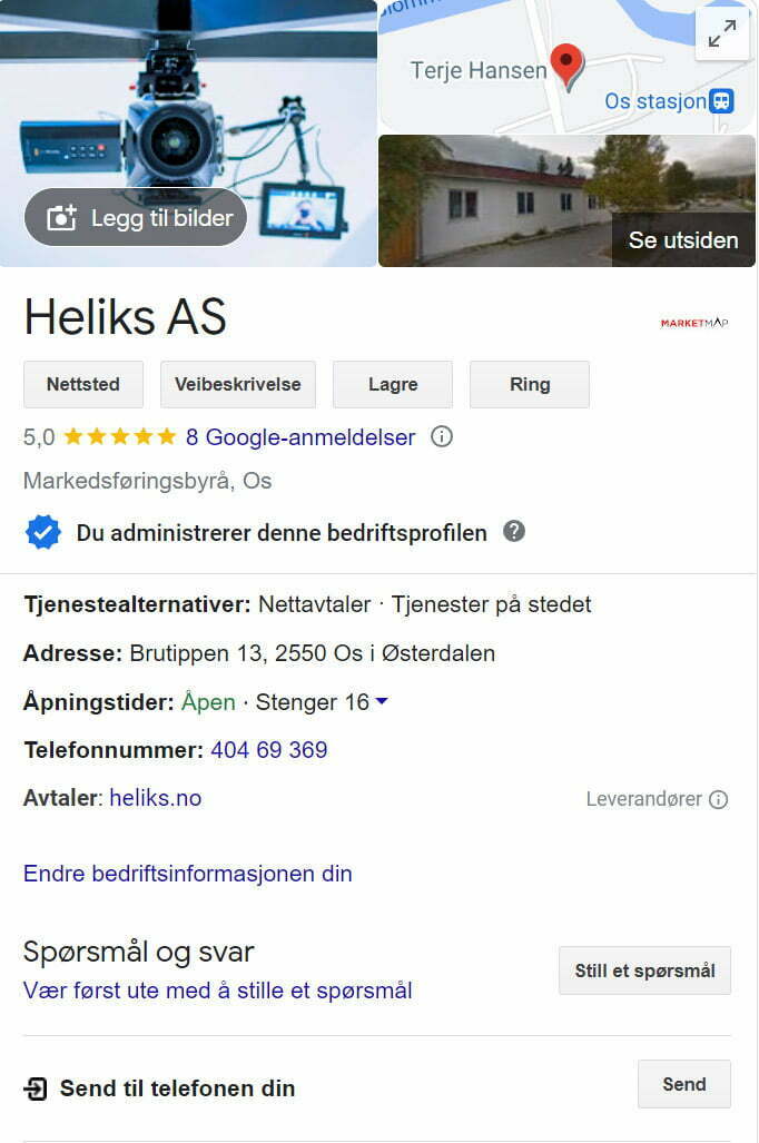Har du blitt lurt? Når svindlere tar betalt for oppføring i Google Min Bedrift — illustrasjon